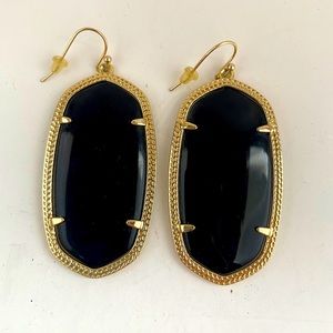 Kendra Scott Danielle Earrings, black
